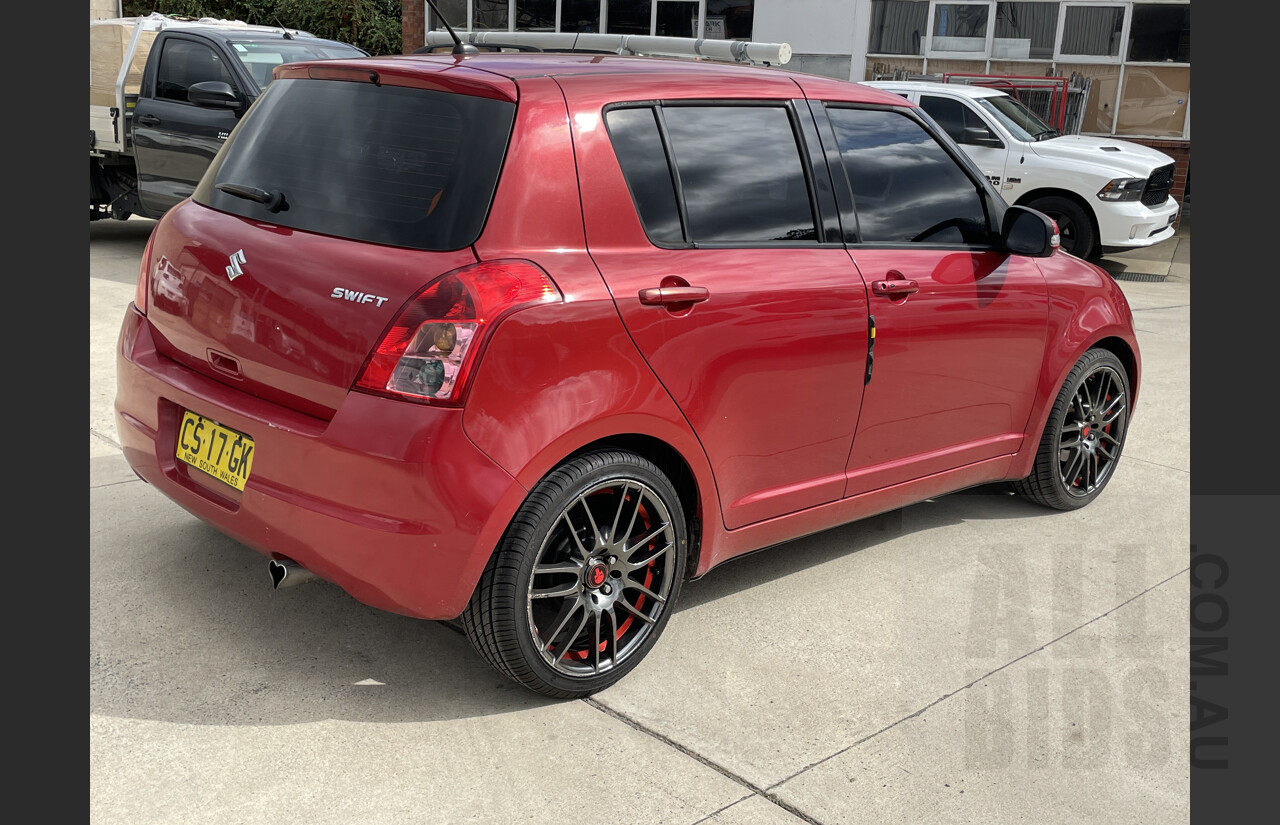 7/2009 Suzuki Swift  EZ  5d Hatchback Red 1.5L