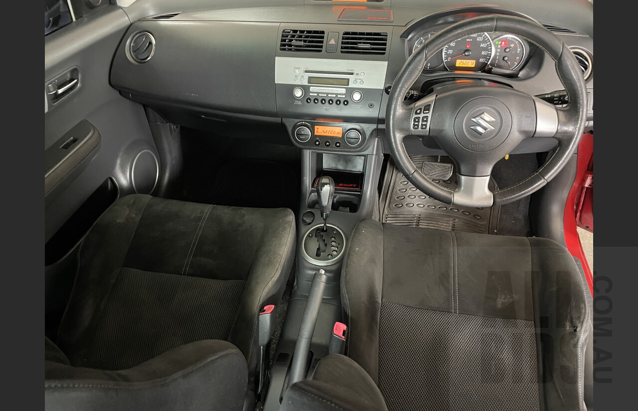 7/2009 Suzuki Swift  EZ  5d Hatchback Red 1.5L