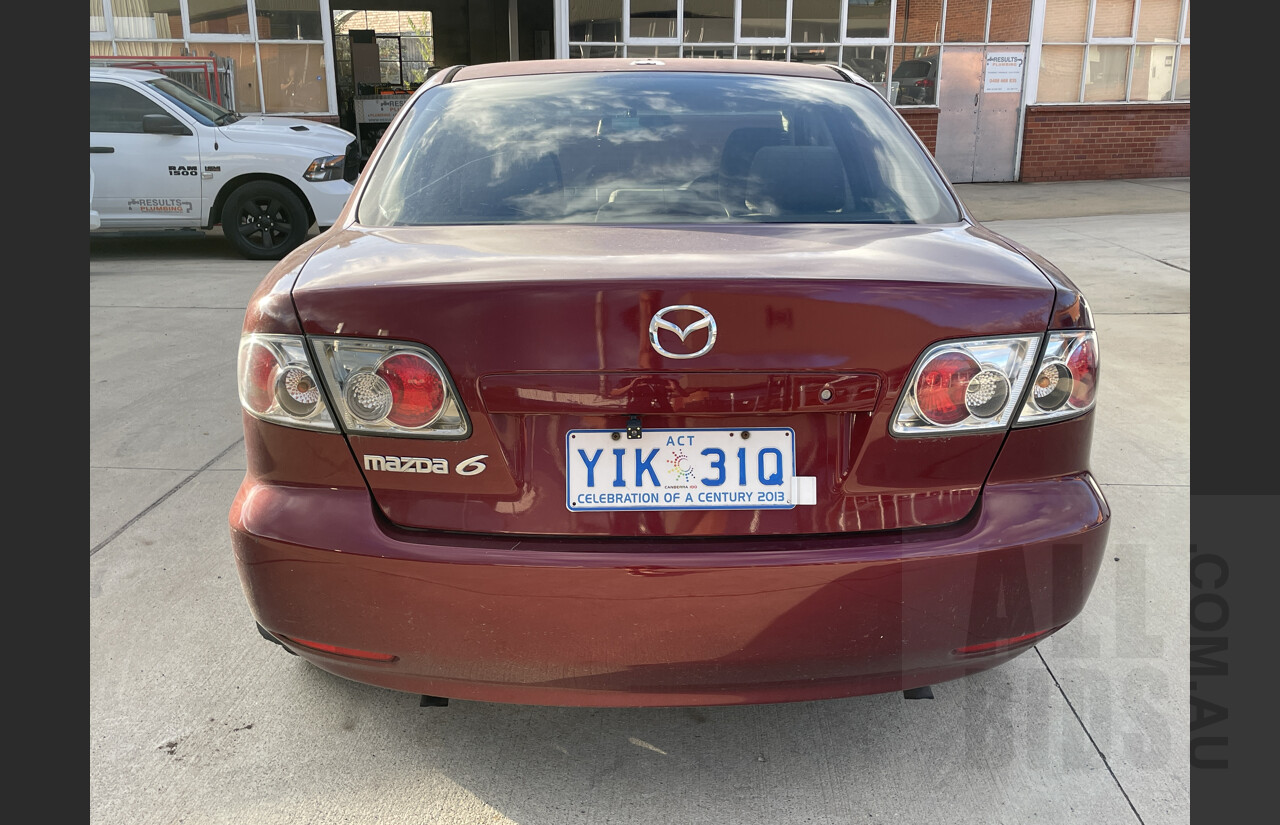 12/2002 Mazda Mazda6 Classic GG 4d Sedan Maroon 2.3L