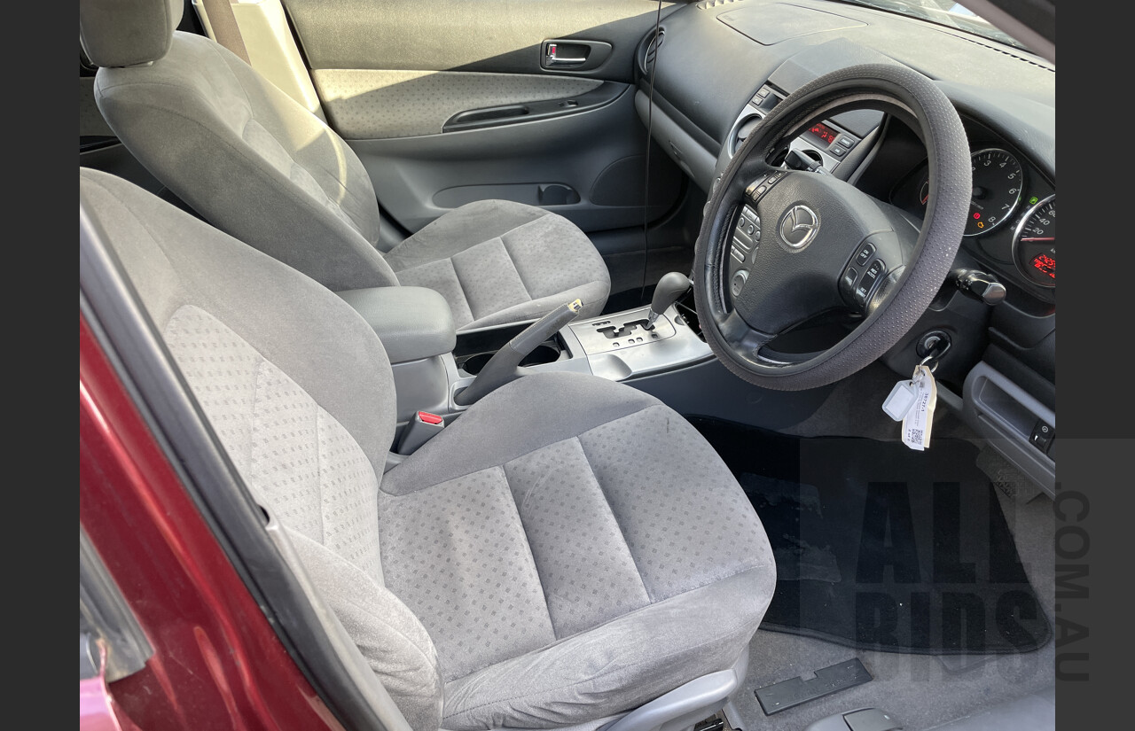 12/2002 Mazda Mazda6 Classic GG 4d Sedan Maroon 2.3L