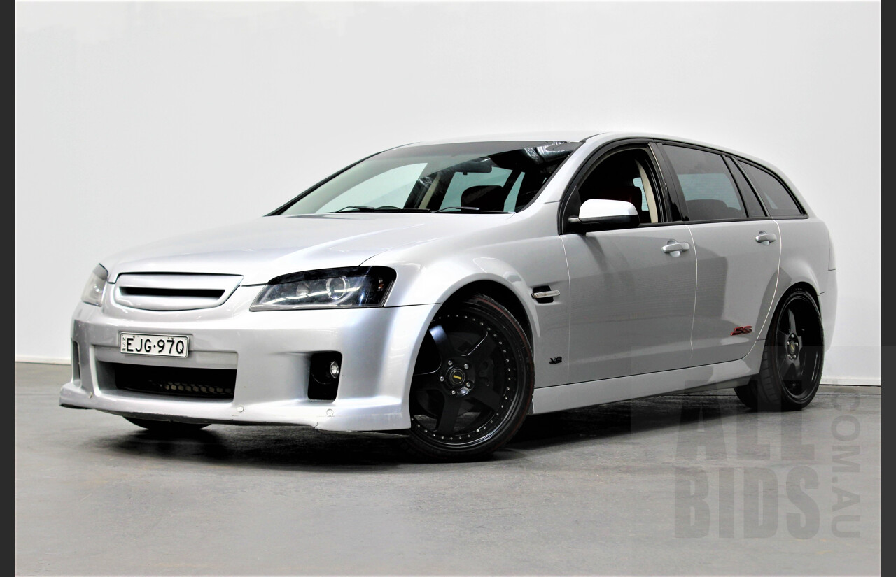 9/2008 Holden Commodore SS-V VE MY09 4d Sportwagon Silver 6.0L V8