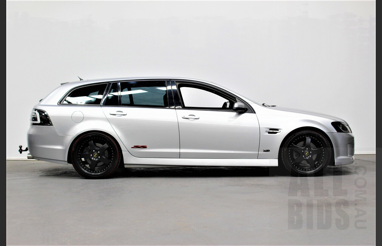 9/2008 Holden Commodore SS-V VE MY09 4d Sportwagon Silver 6.0L V8