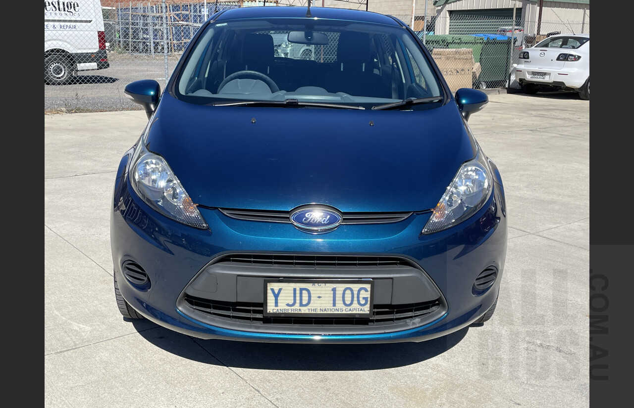 5/2012 Ford Fiesta CL WT 4d Hatchback Blue 1.6L