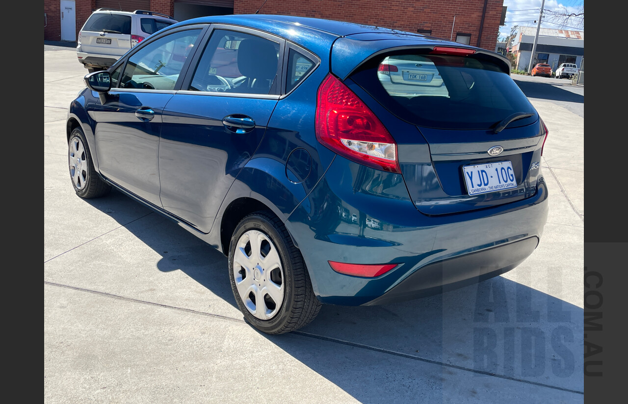 5/2012 Ford Fiesta CL WT 4d Hatchback Blue 1.6L