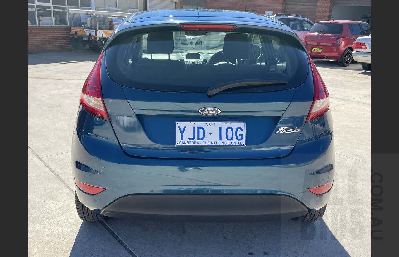 5/2012 Ford Fiesta CL WT 4d Hatchback Blue 1.6L