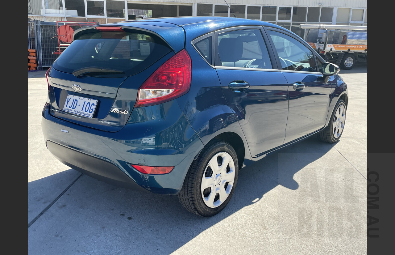 5/2012 Ford Fiesta CL WT 4d Hatchback Blue 1.6L