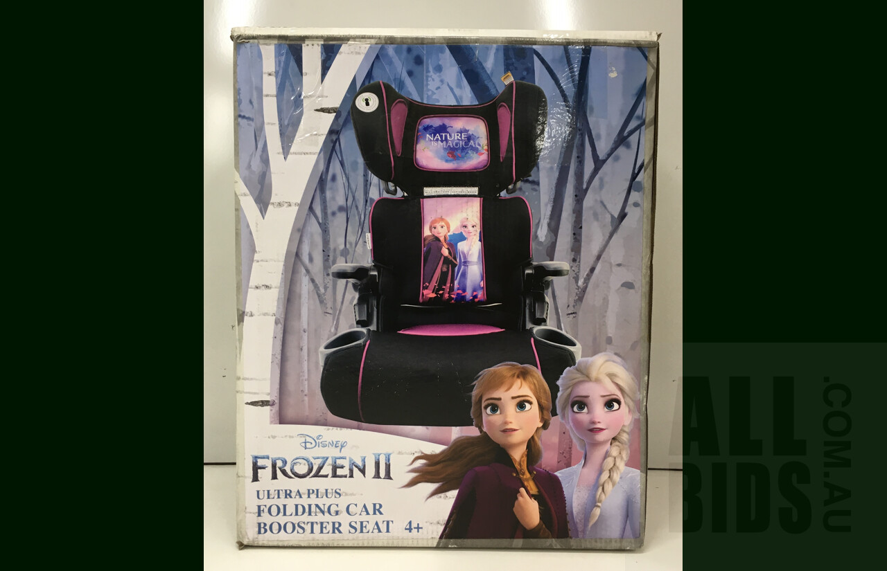 Disney Frozen Ultra Plus Folding Booster Car Seat ORP
