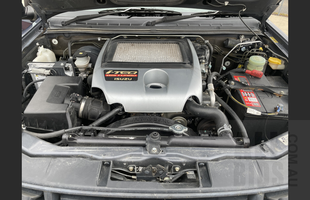 2/2010 Isuzu D-max LS-M (4x4) TF Crew Cab Utility Blue 3.0L