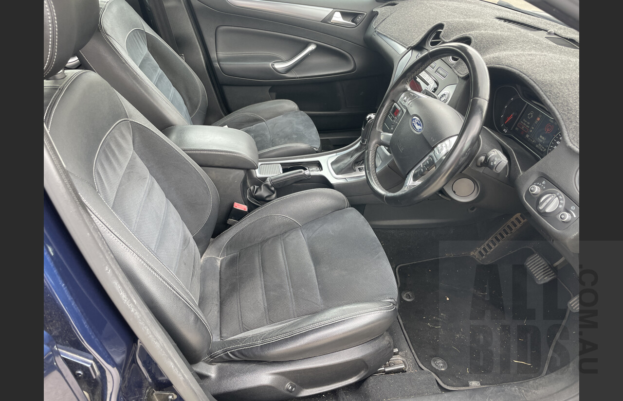 11/2011 Ford Mondeo Titanium TDCi MC 5d Hatchback Blue 2.0L