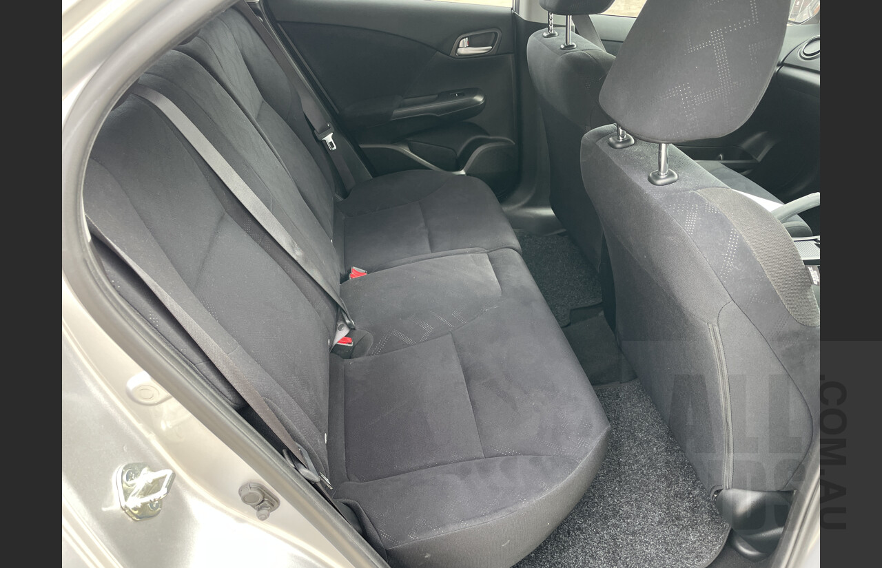 7/2012 Honda Civic Vti-s FK 5d Hatchback Silver 1.8L