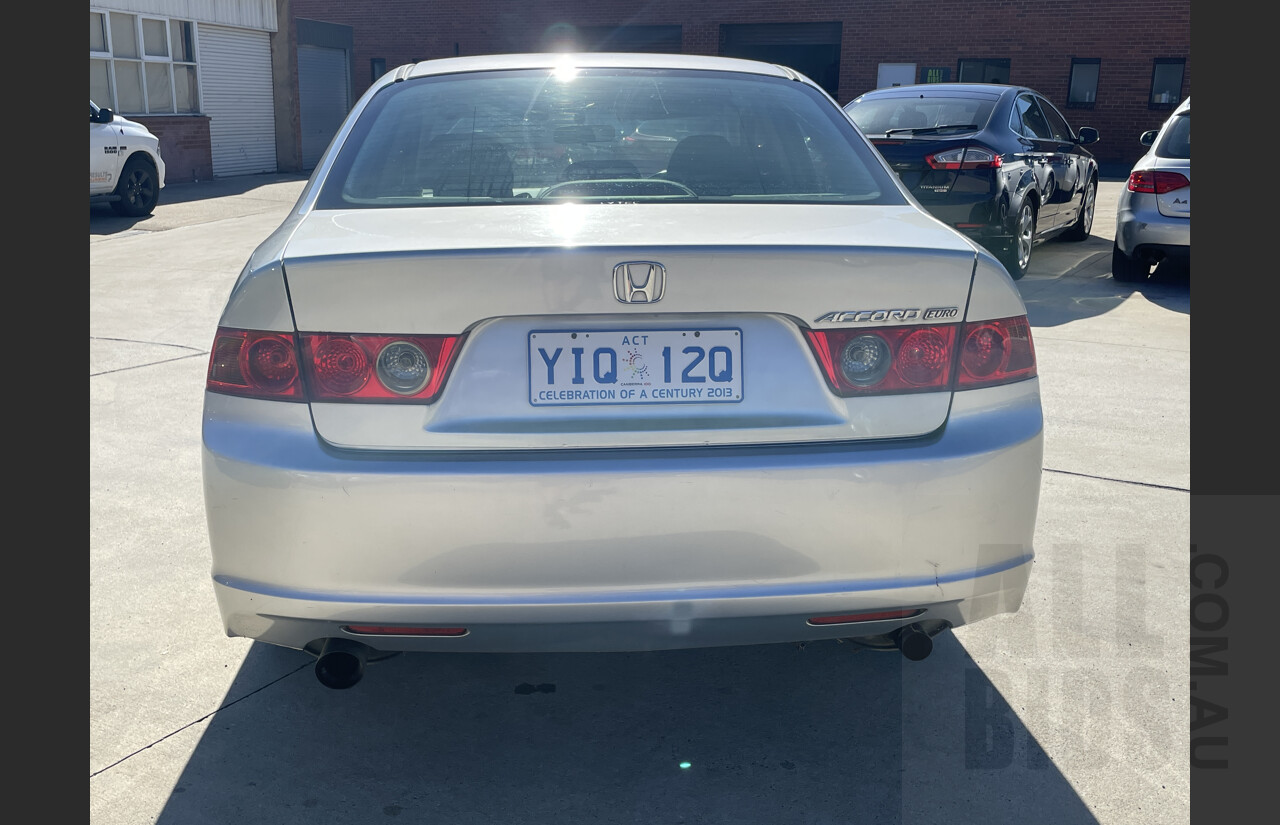 3/2006 Honda Accord EURO MY06 UPGRADE 4d Sedan Silver 2.4L