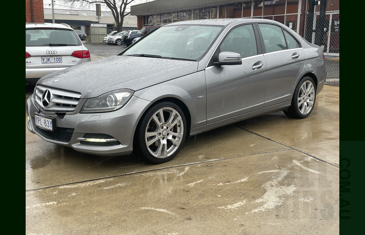 10/2011 Mercedes-Benz C250 CDI BE W204 MY11 4d Sedan Silver 2.1L