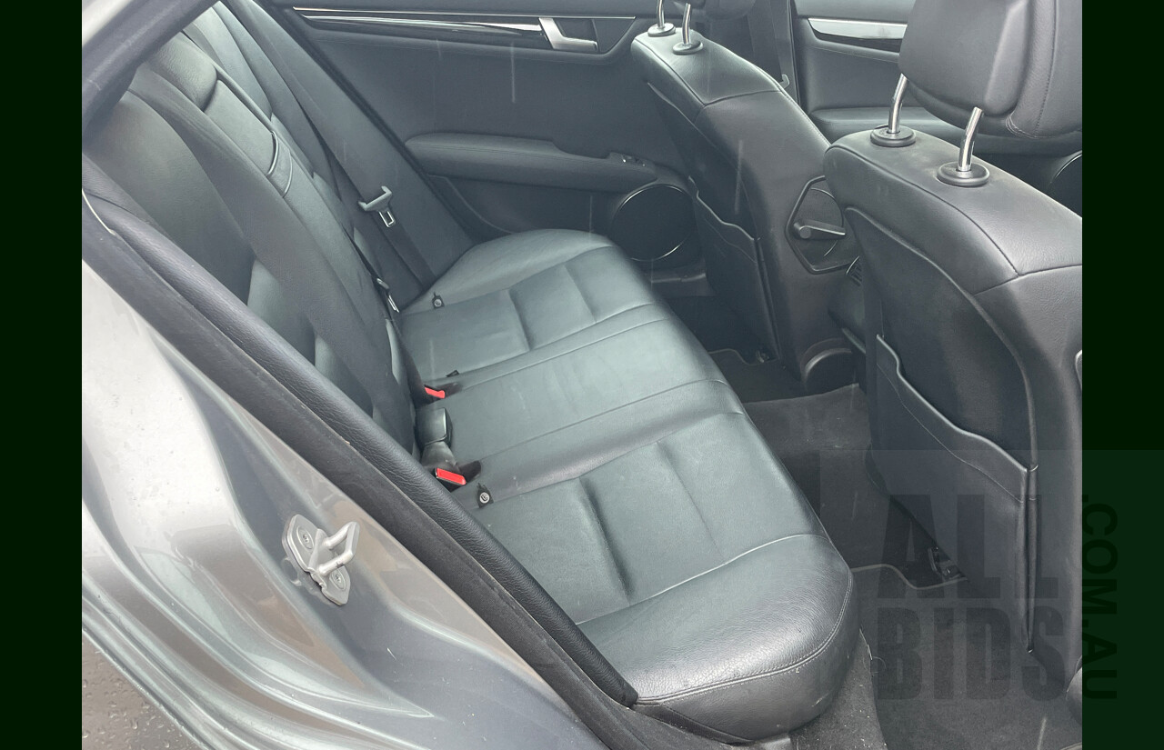 10/2011 Mercedes-Benz C250 CDI BE W204 MY11 4d Sedan Silver 2.1L