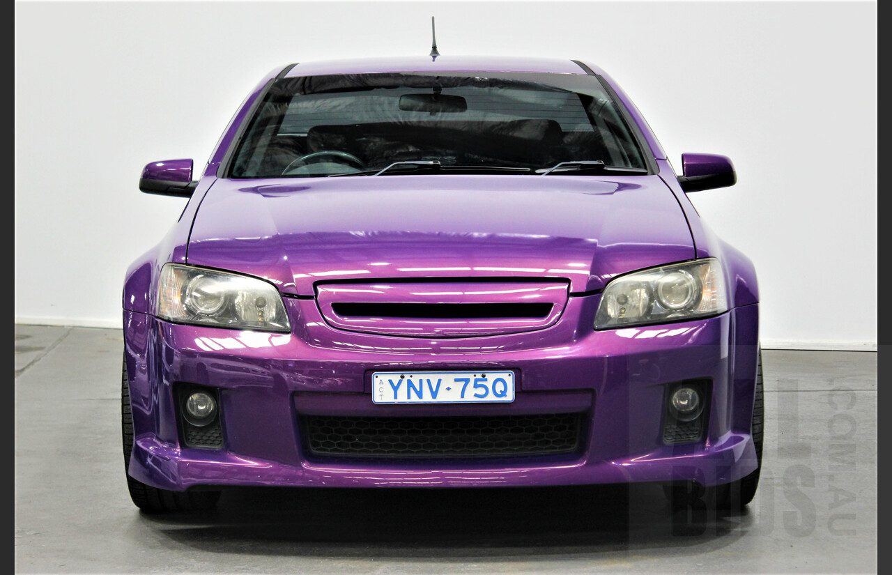 11/2007 Holden Commodore SS-V VE Utility Morpheus Purple 6.0L V8 Manual