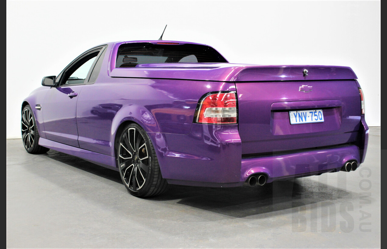 11/2007 Holden Commodore SS-V VE Utility Morpheus Purple 6.0L V8 Manual