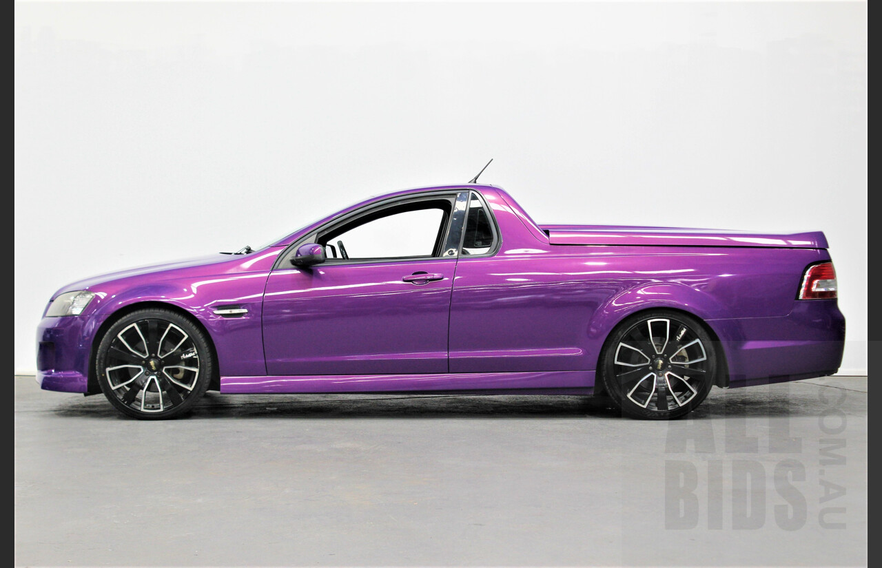 11/2007 Holden Commodore SS-V VE Utility Morpheus Purple 6.0L V8 Manual
