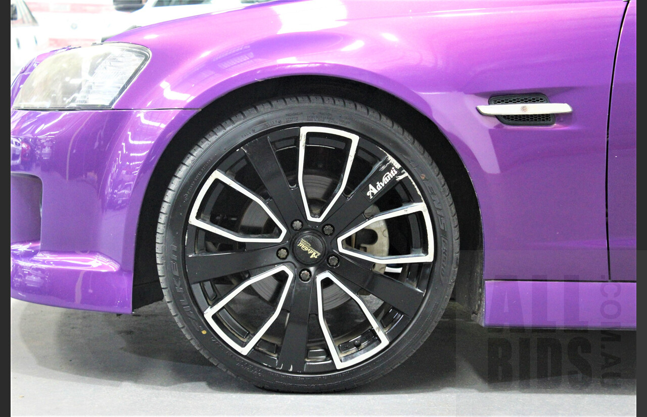 11/2007 Holden Commodore SS-V VE Utility Morpheus Purple 6.0L V8 Manual