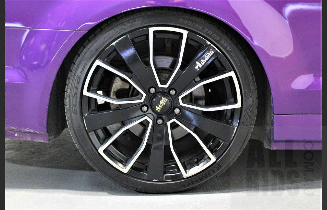 11/2007 Holden Commodore SS-V VE Utility Morpheus Purple 6.0L V8 Manual