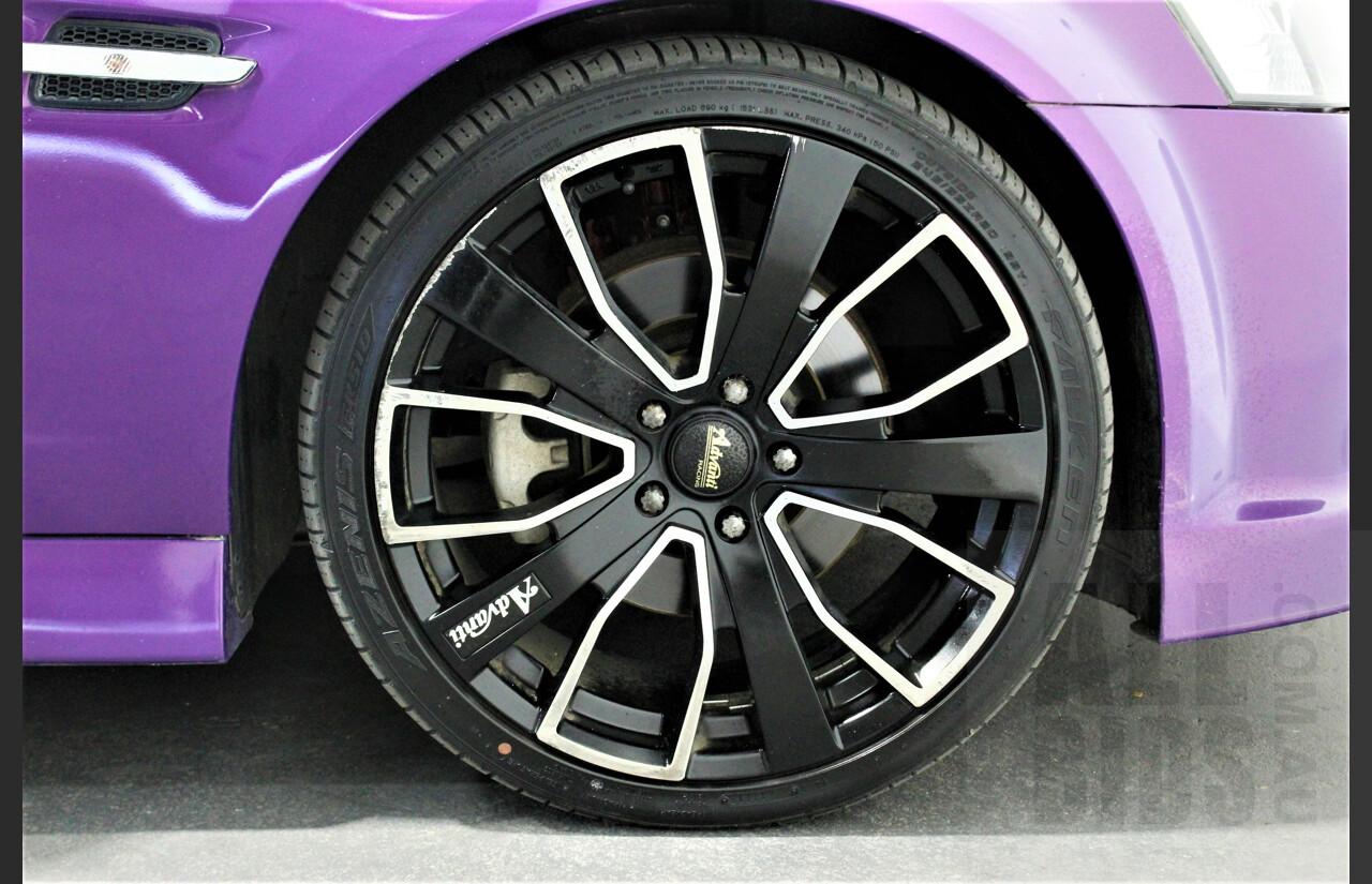 11/2007 Holden Commodore SS-V VE Utility Morpheus Purple 6.0L V8 Manual