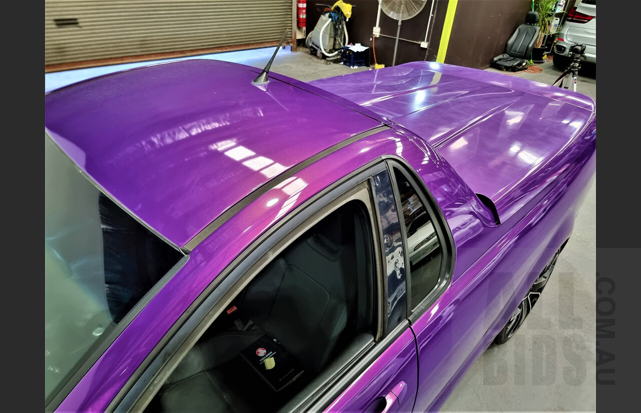 11/2007 Holden Commodore SS-V VE Utility Morpheus Purple 6.0L V8 Manual