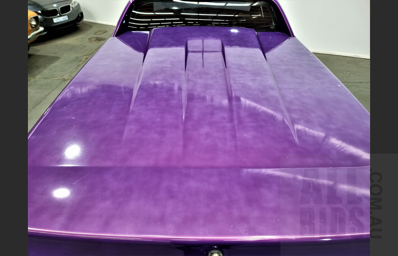 11/2007 Holden Commodore SS-V VE Utility Morpheus Purple 6.0L V8 Manual