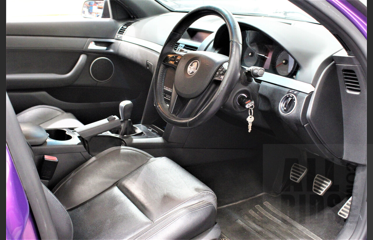 11/2007 Holden Commodore SS-V VE Utility Morpheus Purple 6.0L V8 Manual