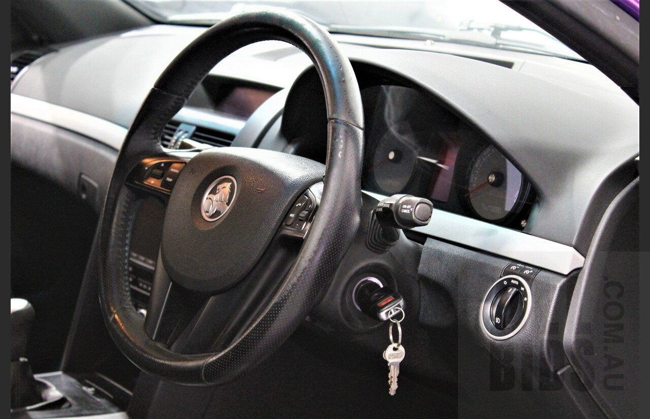 11/2007 Holden Commodore SS-V VE Utility Morpheus Purple 6.0L V8 Manual