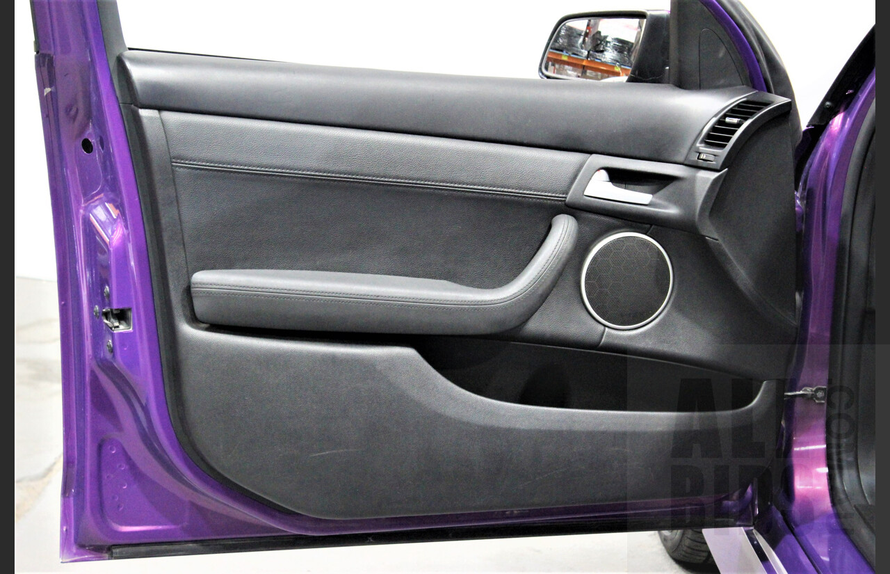 11/2007 Holden Commodore SS-V VE Utility Morpheus Purple 6.0L V8 Manual