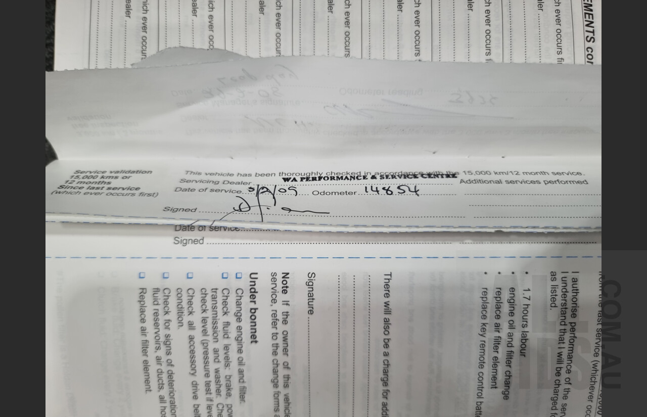 11/2007 Holden Commodore SS-V VE Utility Morpheus Purple 6.0L V8 Manual