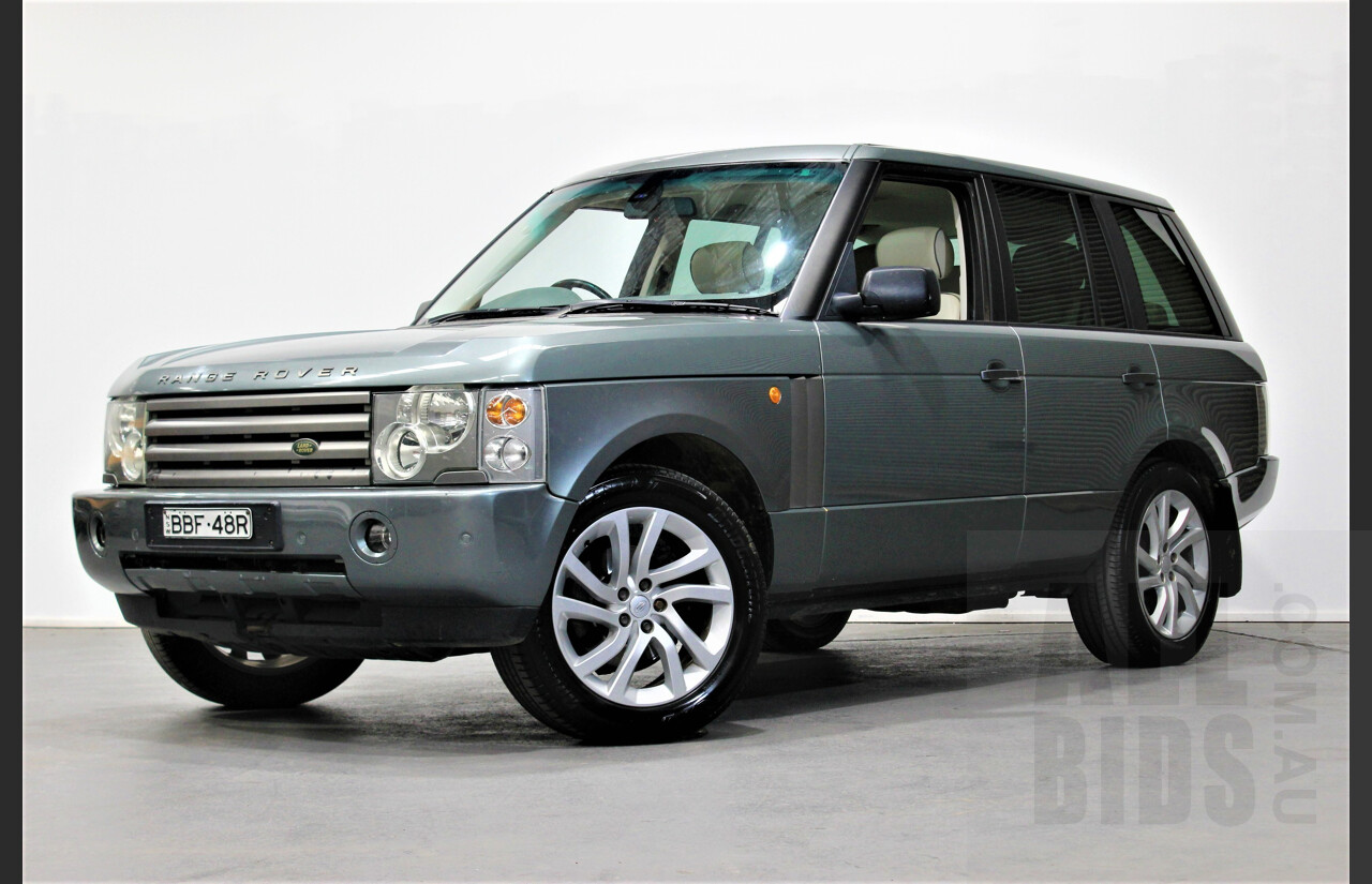 8/2003 Land Rover Range Rover HSE 4d Wagon Green 4.4L V8