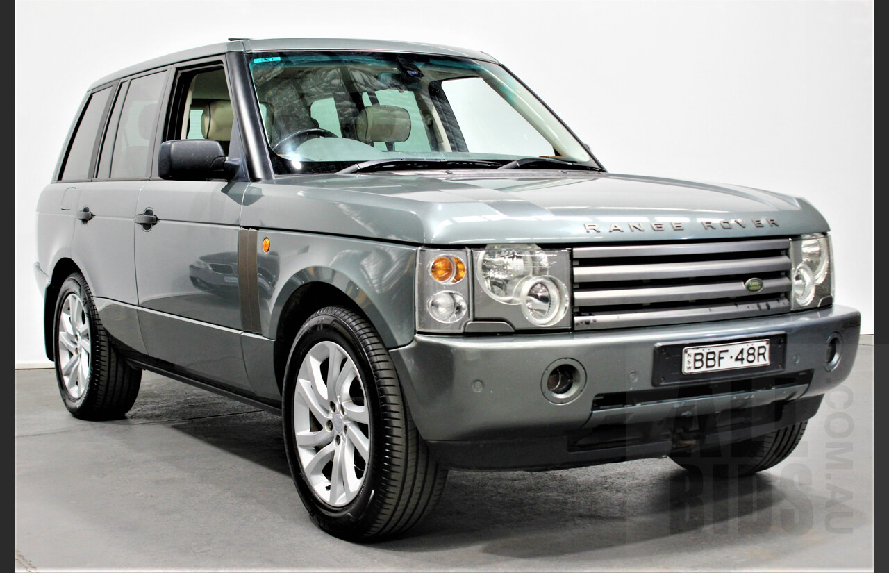 8/2003 Land Rover Range Rover HSE 4d Wagon Green 4.4L V8