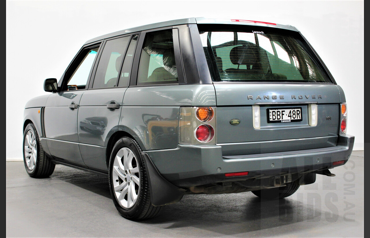 8/2003 Land Rover Range Rover HSE 4d Wagon Green 4.4L V8