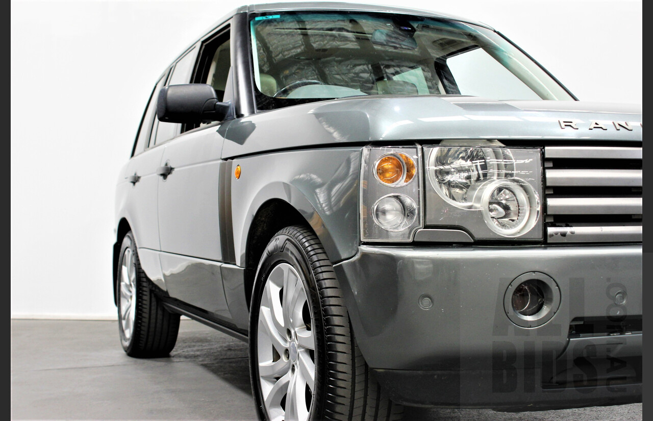 8/2003 Land Rover Range Rover HSE 4d Wagon Green 4.4L V8