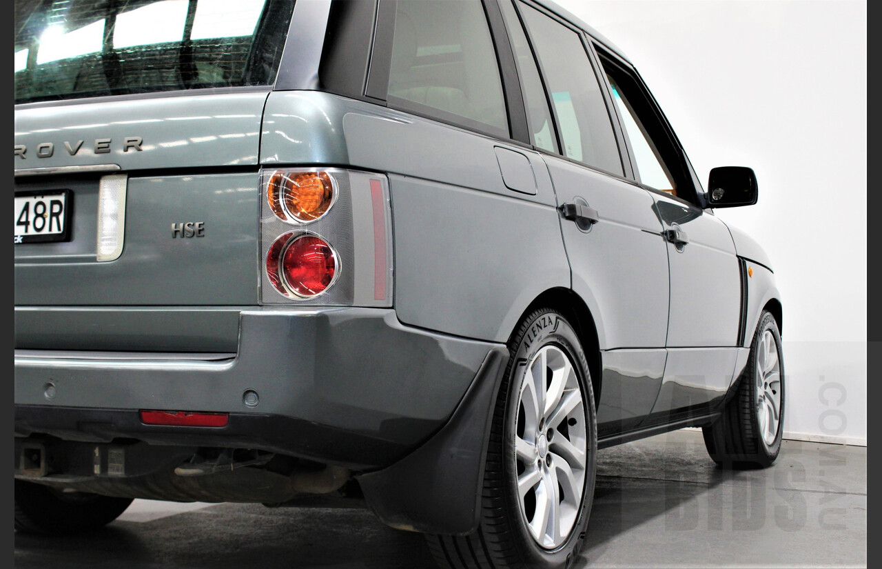 8/2003 Land Rover Range Rover HSE 4d Wagon Green 4.4L V8