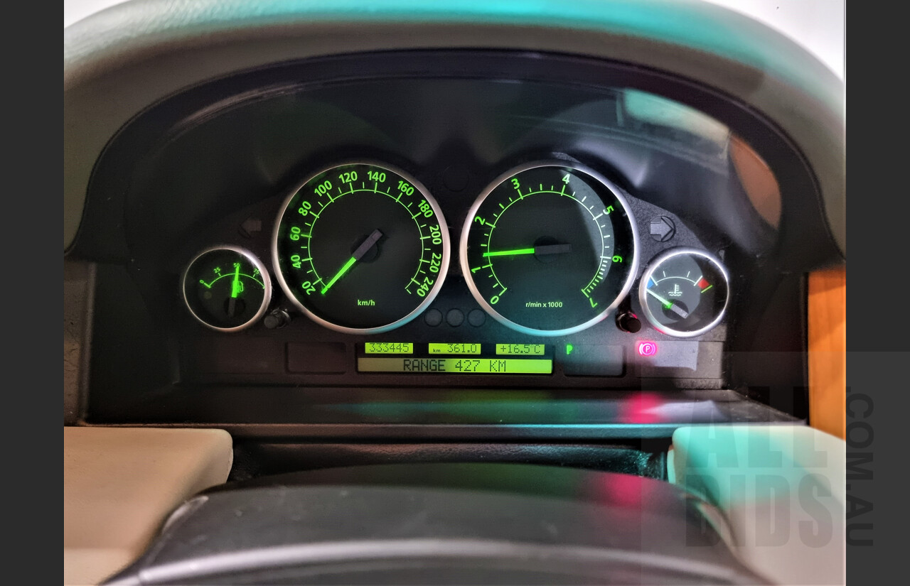 8/2003 Land Rover Range Rover HSE 4d Wagon Green 4.4L V8