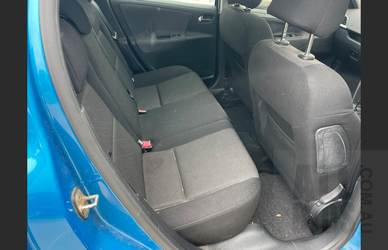 9/2007 Peugeot 207 XT  5d Hatchback Blue 1.6L