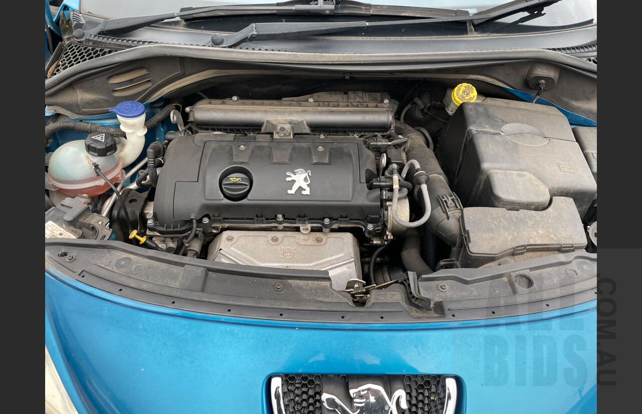 9/2007 Peugeot 207 XT  5d Hatchback Blue 1.6L