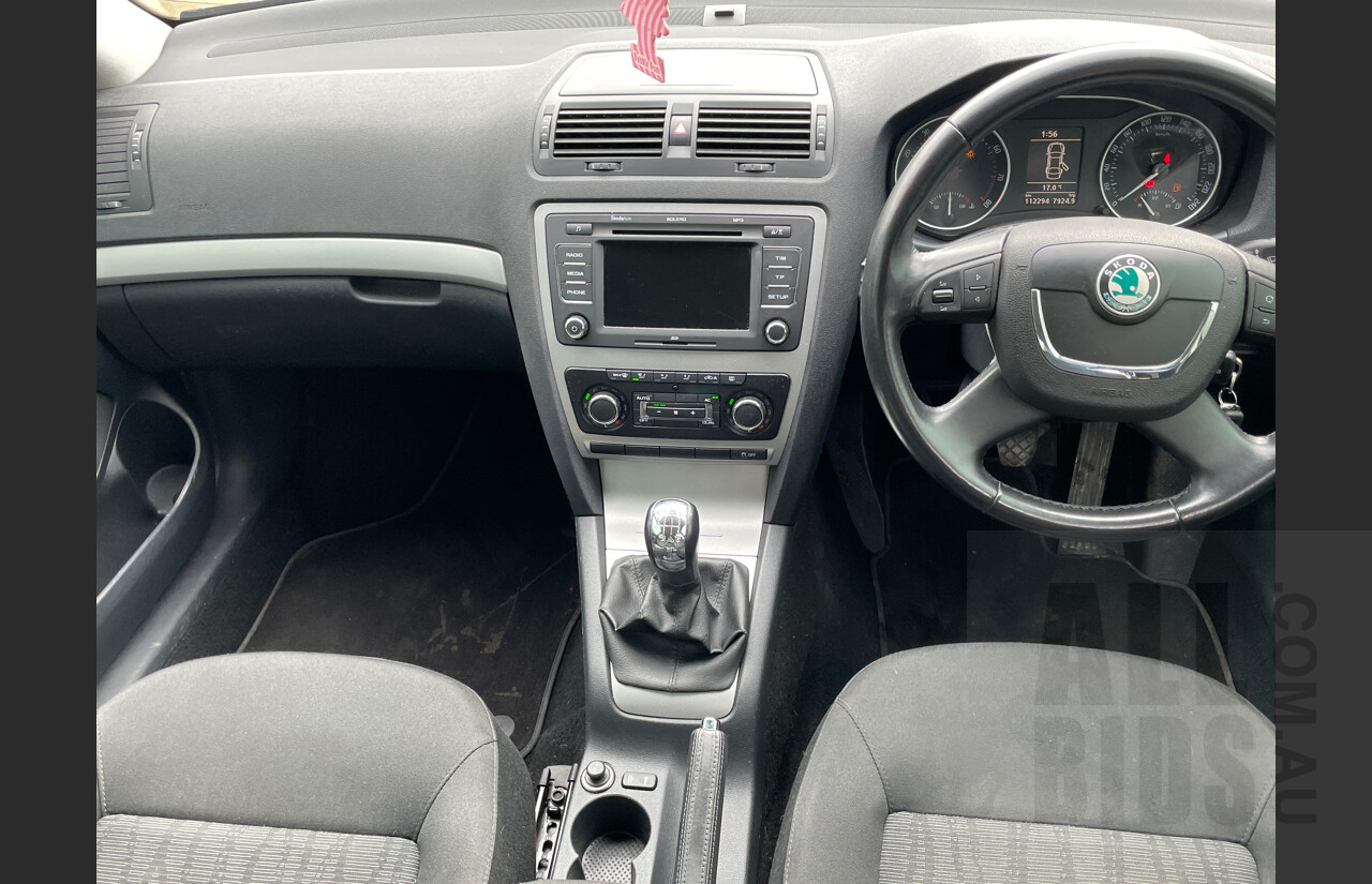 7/2010 Skoda Octavia 118 TSI 1Z MY10 4d Wagon Green 1.8L