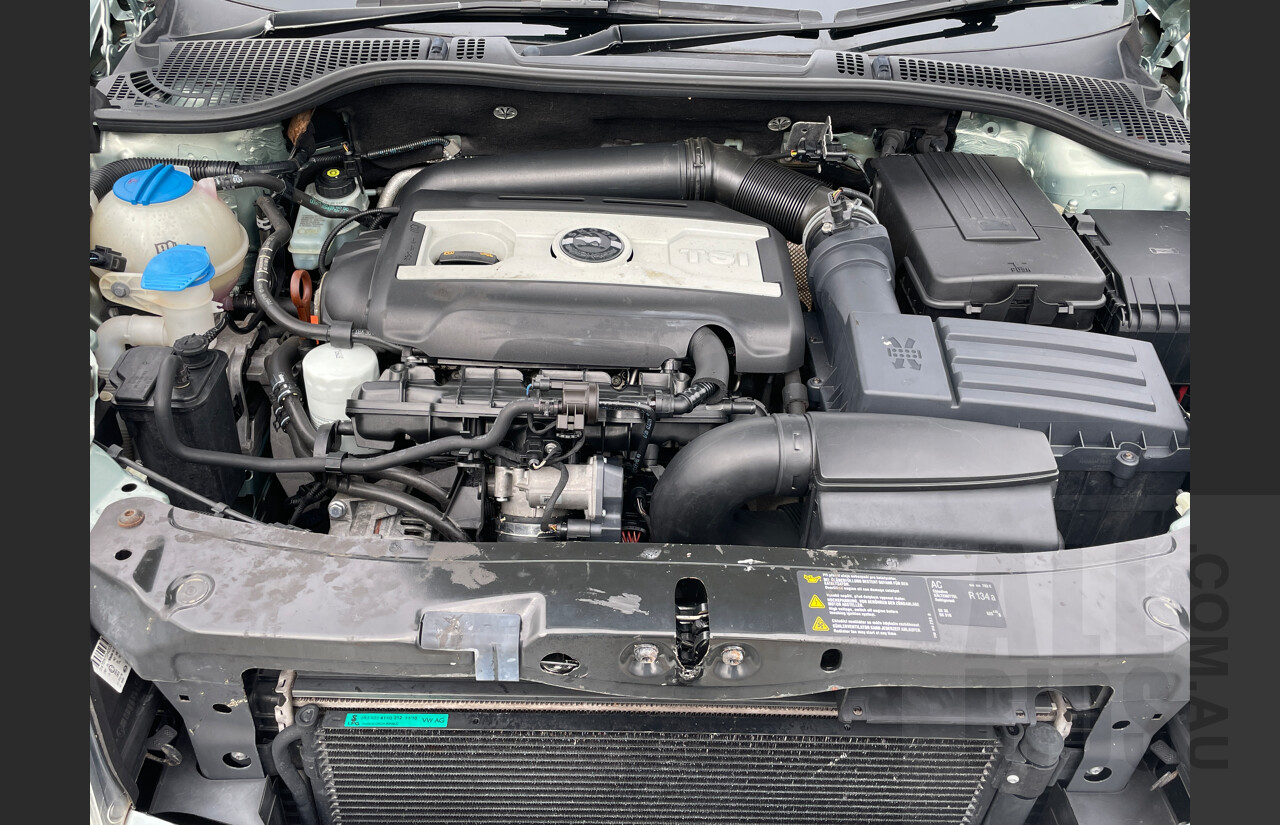 7/2010 Skoda Octavia 118 TSI 1Z MY10 4d Wagon Green 1.8L