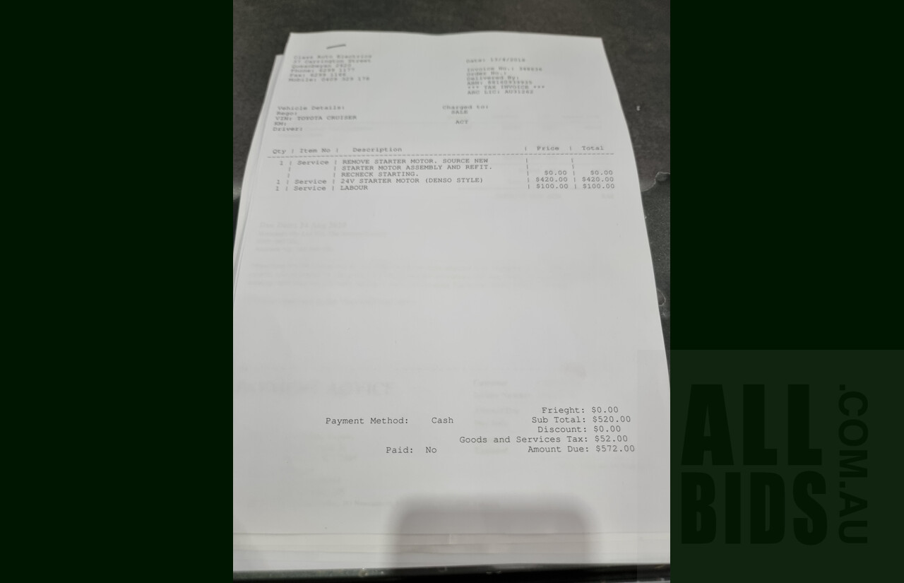 2/1987 Toyota Landcruiser LX Turbo BJ74 (4x4) 2d FRP Top Grey 3.4L 13B-T Turbo Diesel