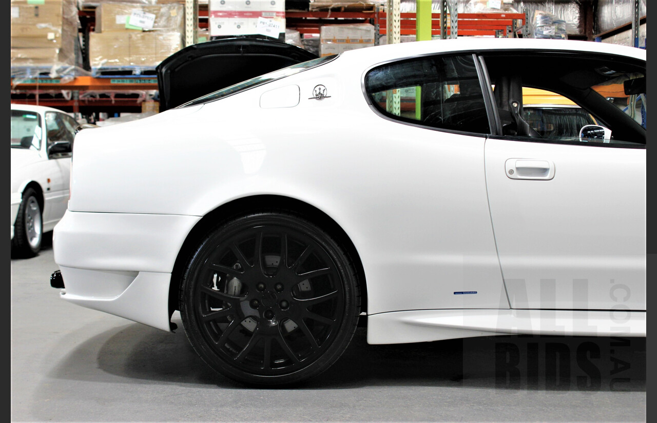 2/2005 Maserati Gransport Cambiocorsa 2d Coupe White 4.2L V8 - F1 Gearbox