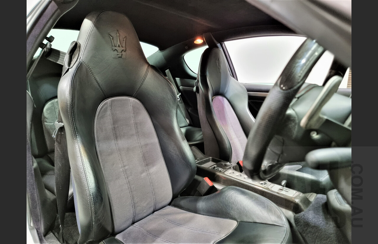 2/2005 Maserati Gransport Cambiocorsa 2d Coupe White 4.2L V8 - F1 Gearbox