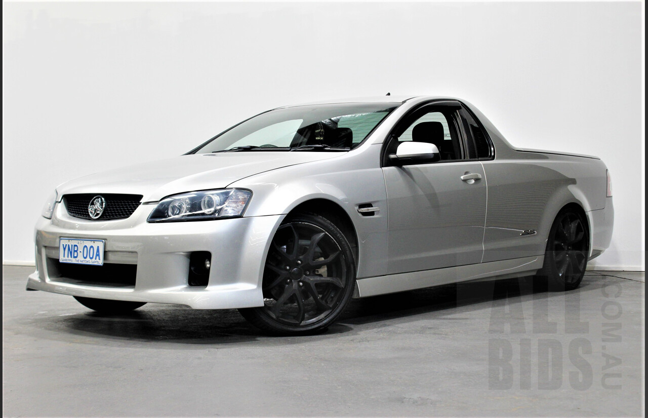 11/2007 Holden VE Commodore SS Utility Silver 6.0L V8 Manual