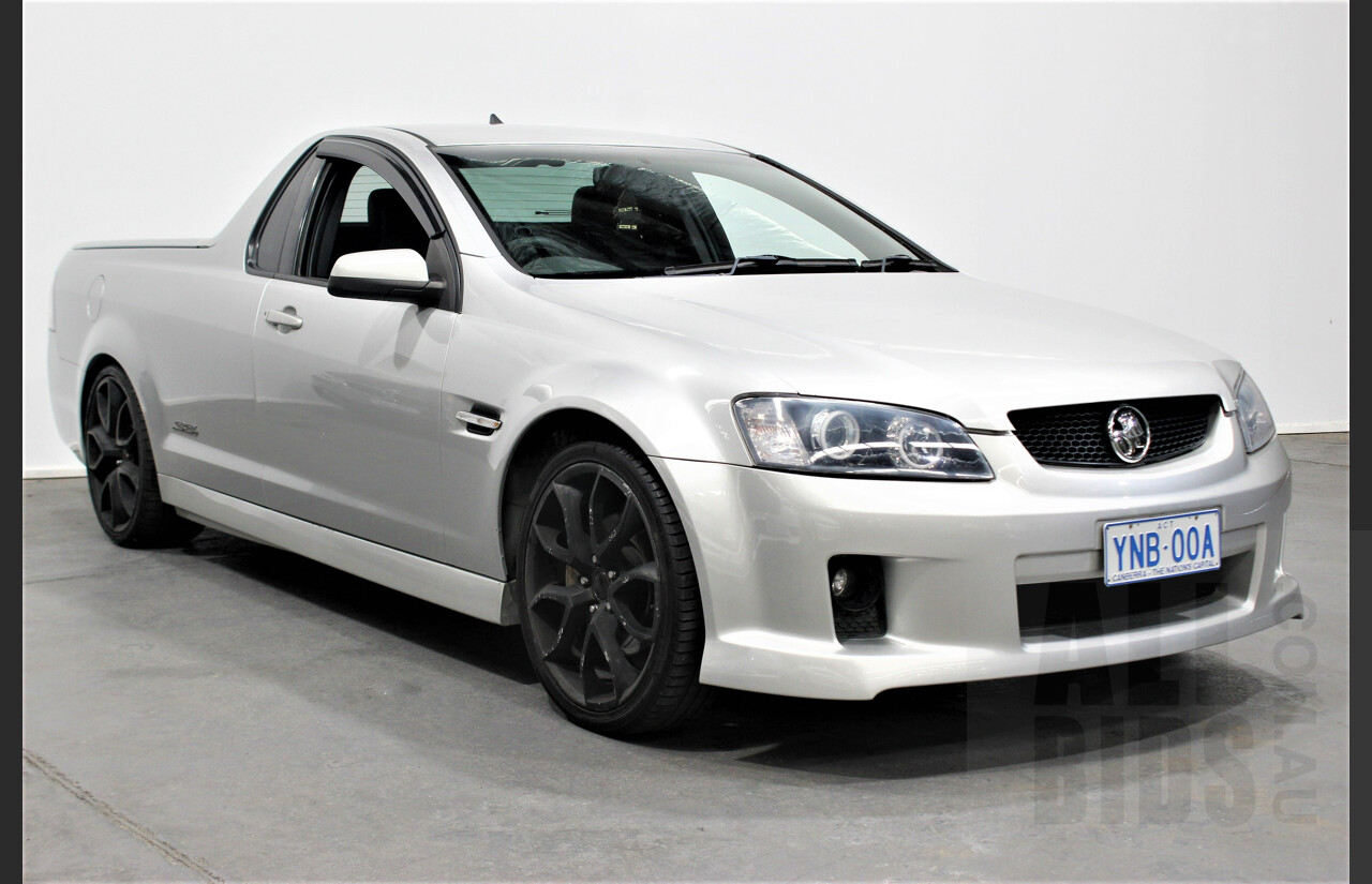 11/2007 Holden VE Commodore SS Utility Silver 6.0L V8 Manual