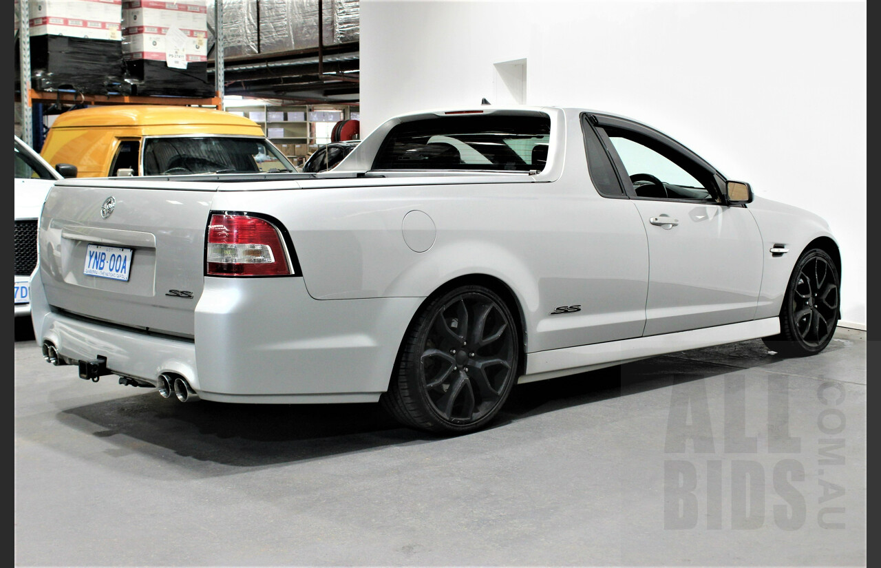 11/2007 Holden VE Commodore SS Utility Silver 6.0L V8 Manual