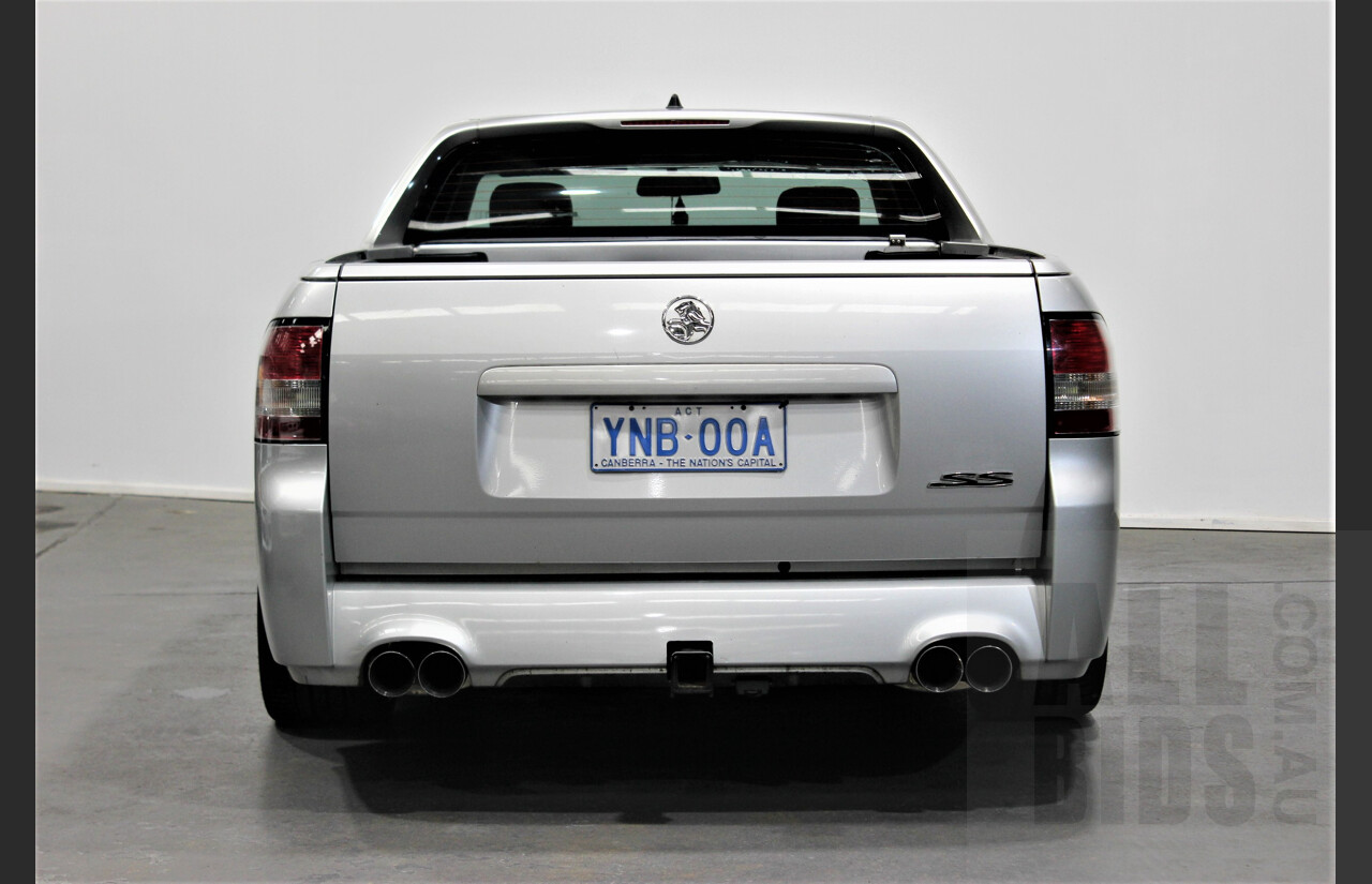 11/2007 Holden VE Commodore SS Utility Silver 6.0L V8 Manual