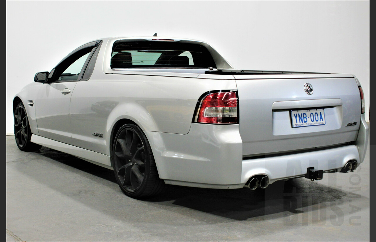 11/2007 Holden VE Commodore SS Utility Silver 6.0L V8 Manual