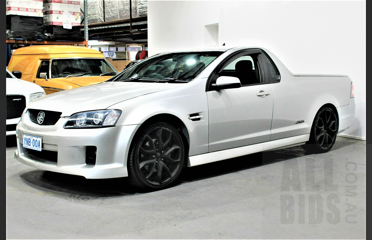 11/2007 Holden VE Commodore SS Utility Silver 6.0L V8 Manual
