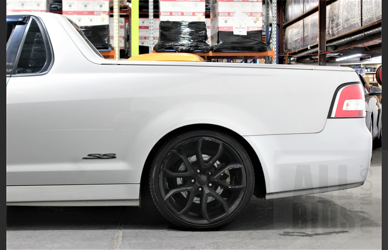 11/2007 Holden VE Commodore SS Utility Silver 6.0L V8 Manual