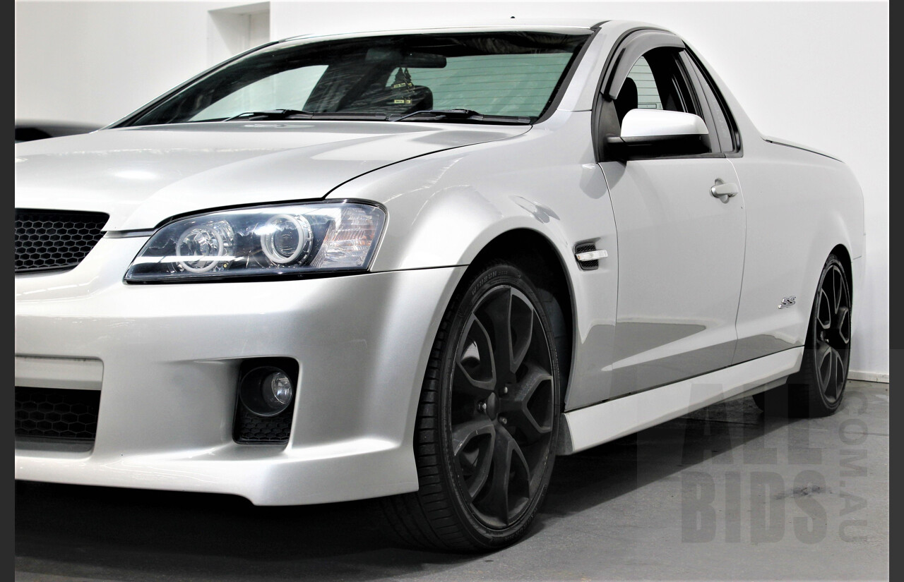 11/2007 Holden VE Commodore SS Utility Silver 6.0L V8 Manual